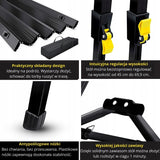 Campify Aliumininis Sulankstomas Lauko Stovyklavimo Stalas, Juodas