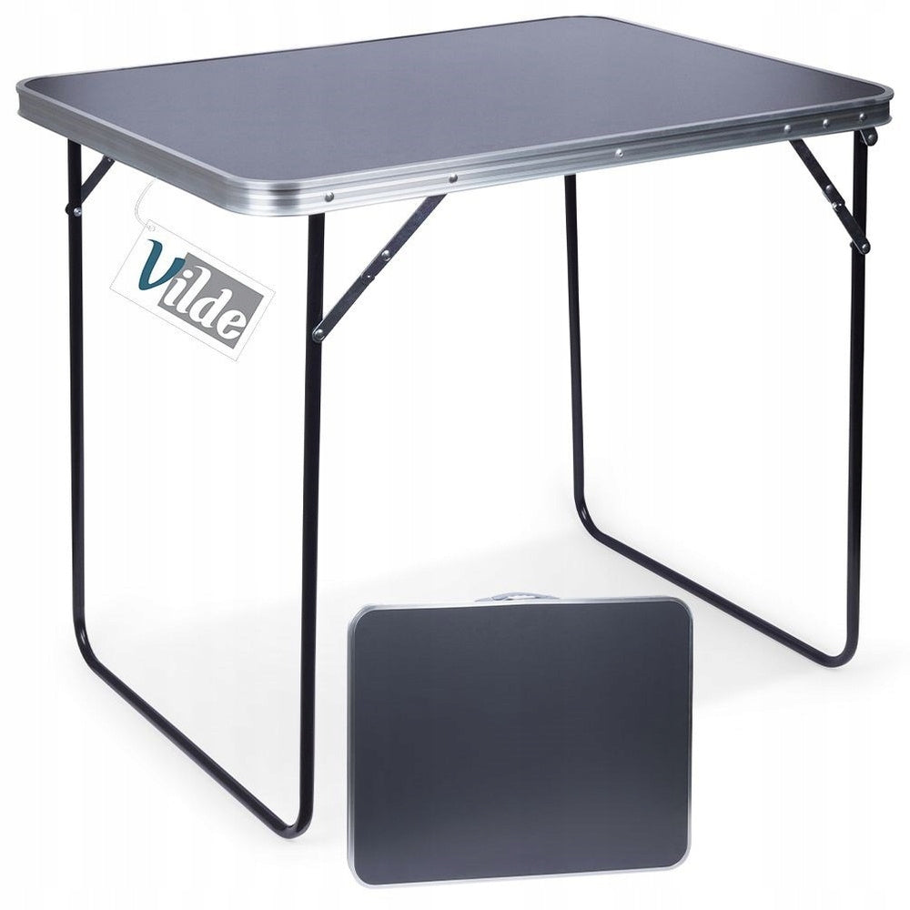 Sulankstomas turistinis kempinginis stalas balkonui, sodui, iškylai