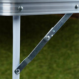 KEMPINGINIS staliukas balkoninė sulankstoma turistinė stovyklavietės sodo stovyklautojo stalas