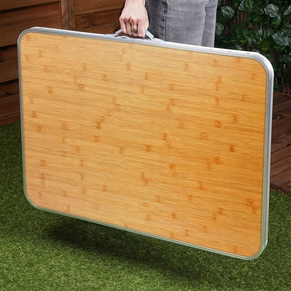 KEMPINGINIS staliukas balkoninė sulankstoma turistinė stovyklavietės sodo stovyklautojo stalas