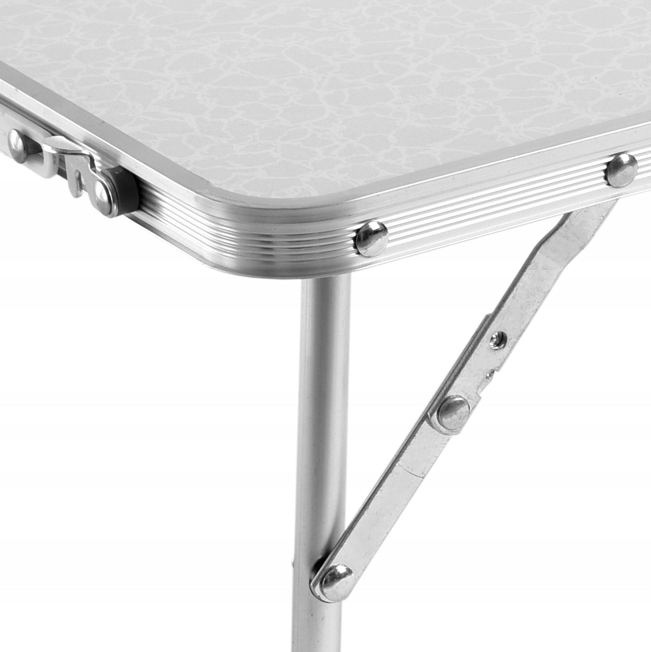 Stalinis turistinis/kempinginis MARCO, baltas, lagaminas