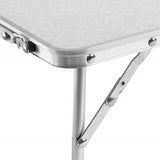 Stalinis turistinis/kempinginis MARCO, baltas, lagaminas