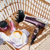 Plaukų džiovintuvas SU JONIZACIJA 2400W Šaltas pūtimas + Koncentratorius ir difuzorius