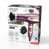 Plaukų džiovintuvas SU JONIZACIJA 2400W Šaltas pūtimas + Koncentratorius ir difuzorius