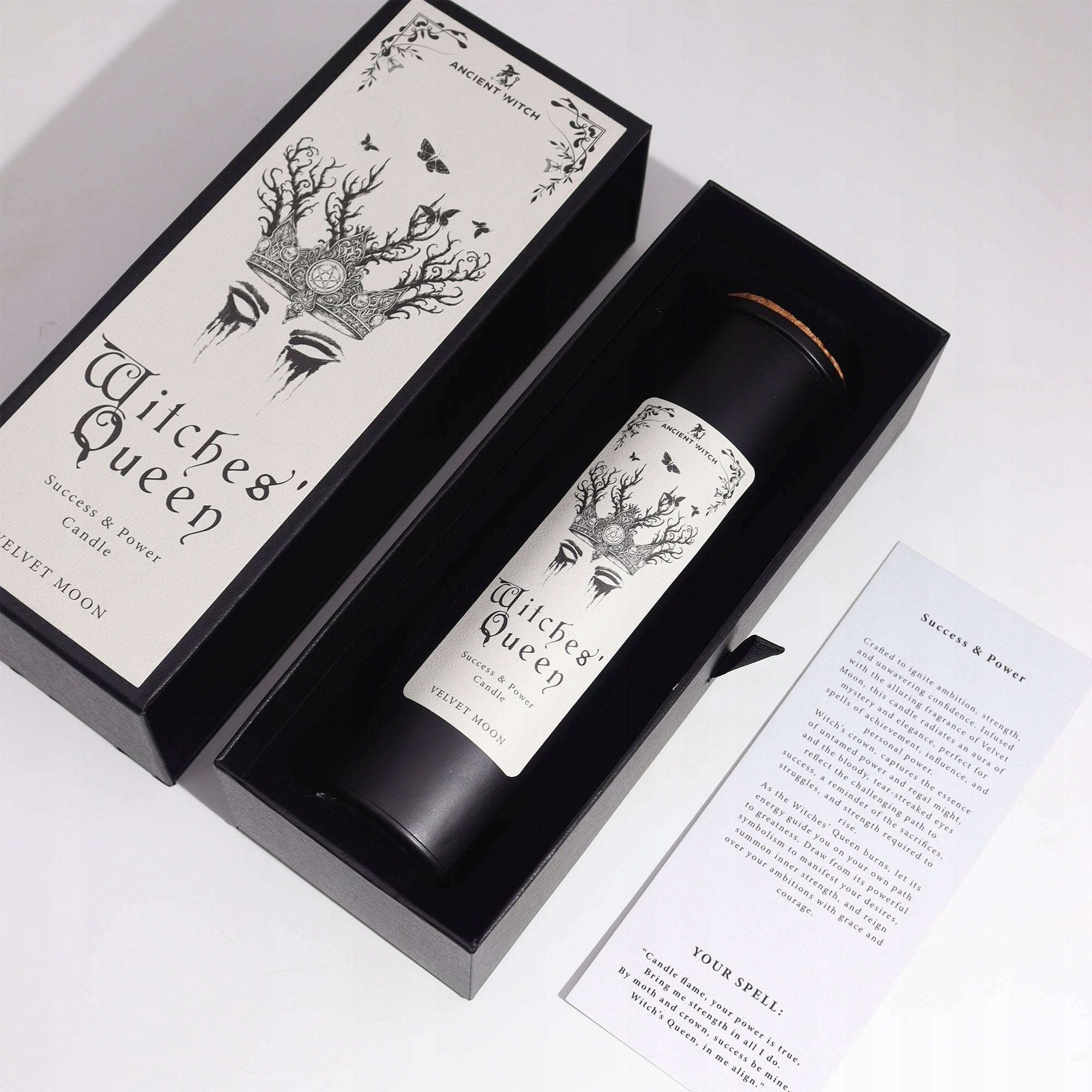 Valomoji Žvakė „Ancient Witch“ – Raganių Karalienė