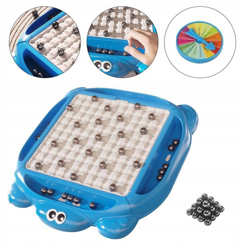 Magnetinis šachmatų žaidimas – 52 rutuliukai, strateginis stalo žaidimas | ShaGoLand