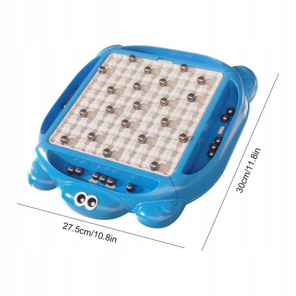 Magnetinis šachmatų žaidimas – 52 rutuliukai, strateginis stalo žaidimas | ShaGoLand