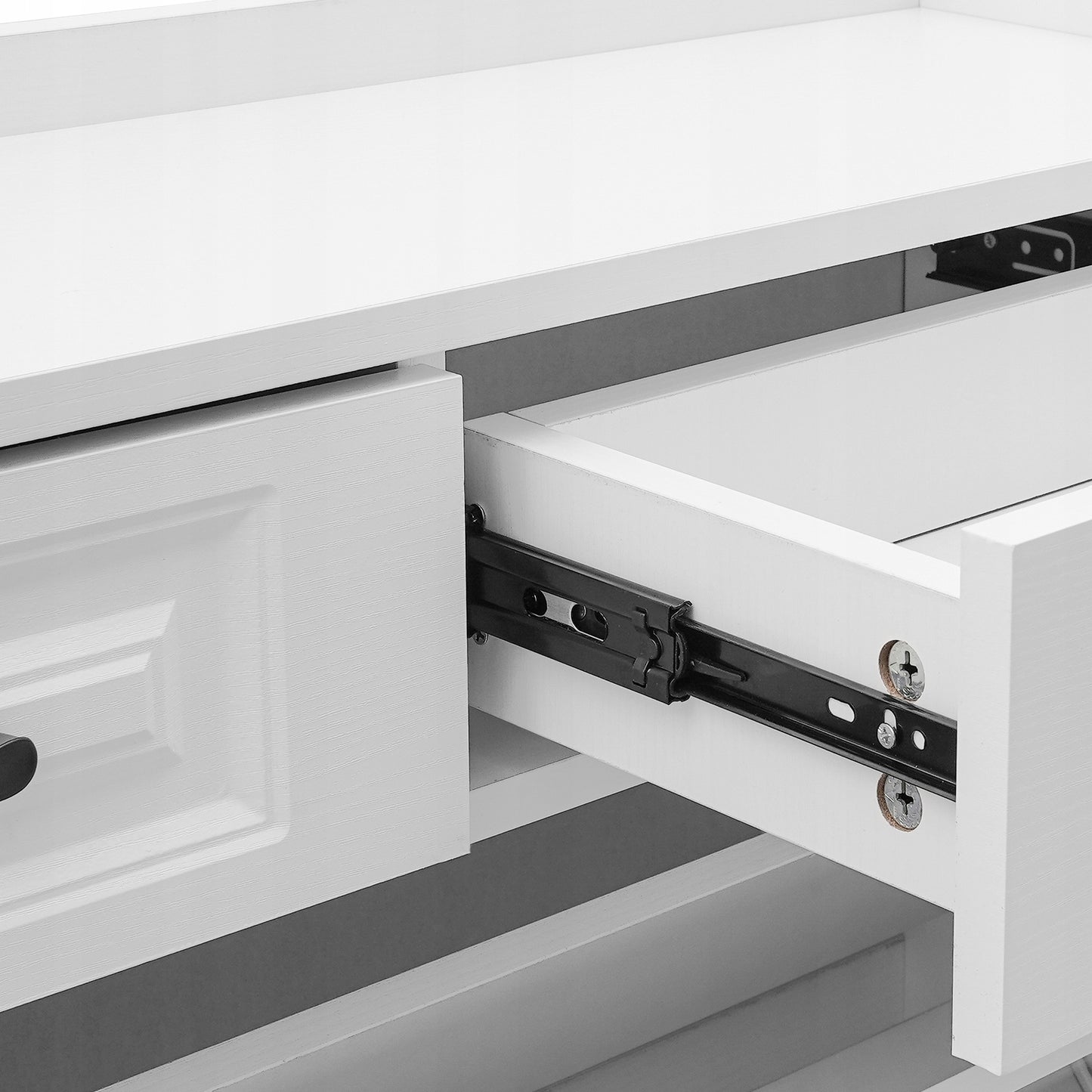 Didelės talpos batų spintelė su 2 sluoksniais/stalčiais, batų spintelė 80*24*120cm