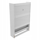 Didelės talpos batų spintelė su 2 sluoksniais/stalčiais, batų spintelė 80*24*120cm