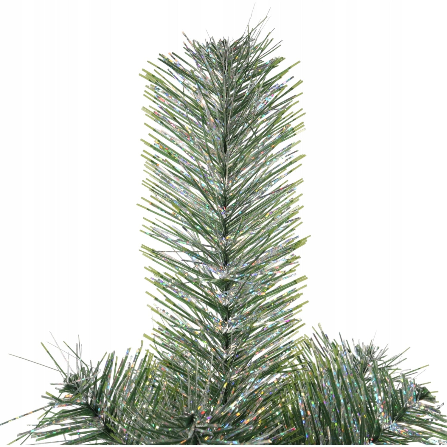 Dirbtinė eglutė žaliai sidabrinė GOLIAT 90cm Lenkijos gamyba Šventinė puošmena