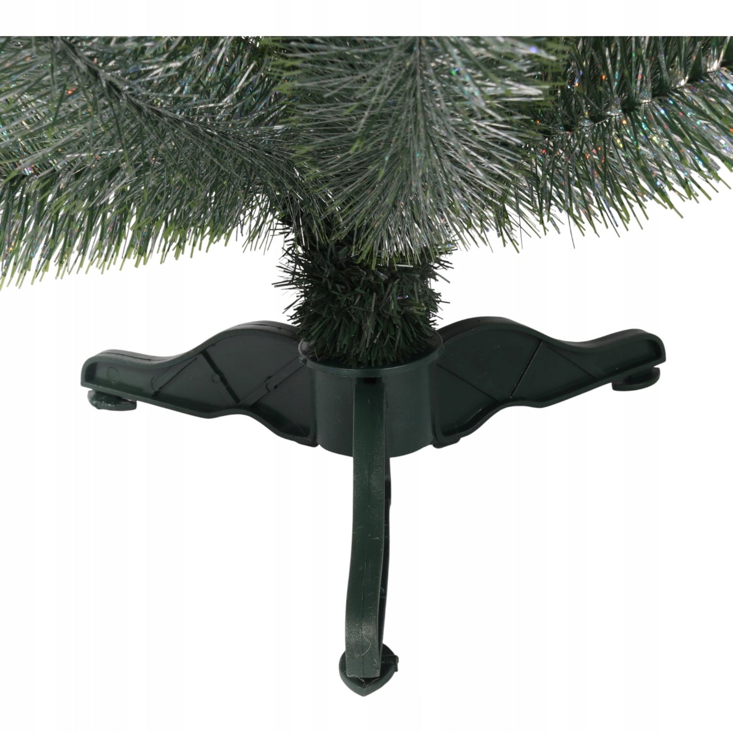 Dirbtinė eglutė žaliai sidabrinė GOLIAT 90cm Lenkijos gamyba Šventinė puošmena