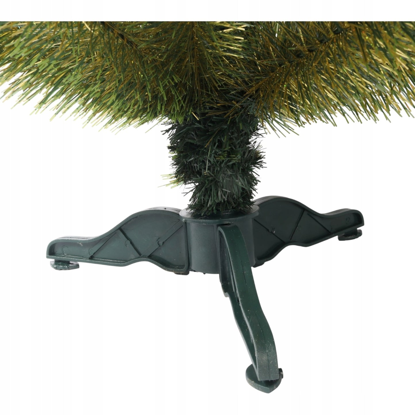 Dirbtinė Eglutė Žaliai Auksinė GOLIAT 90 cm Lenkijos Gamyba Šventinė Eglutė