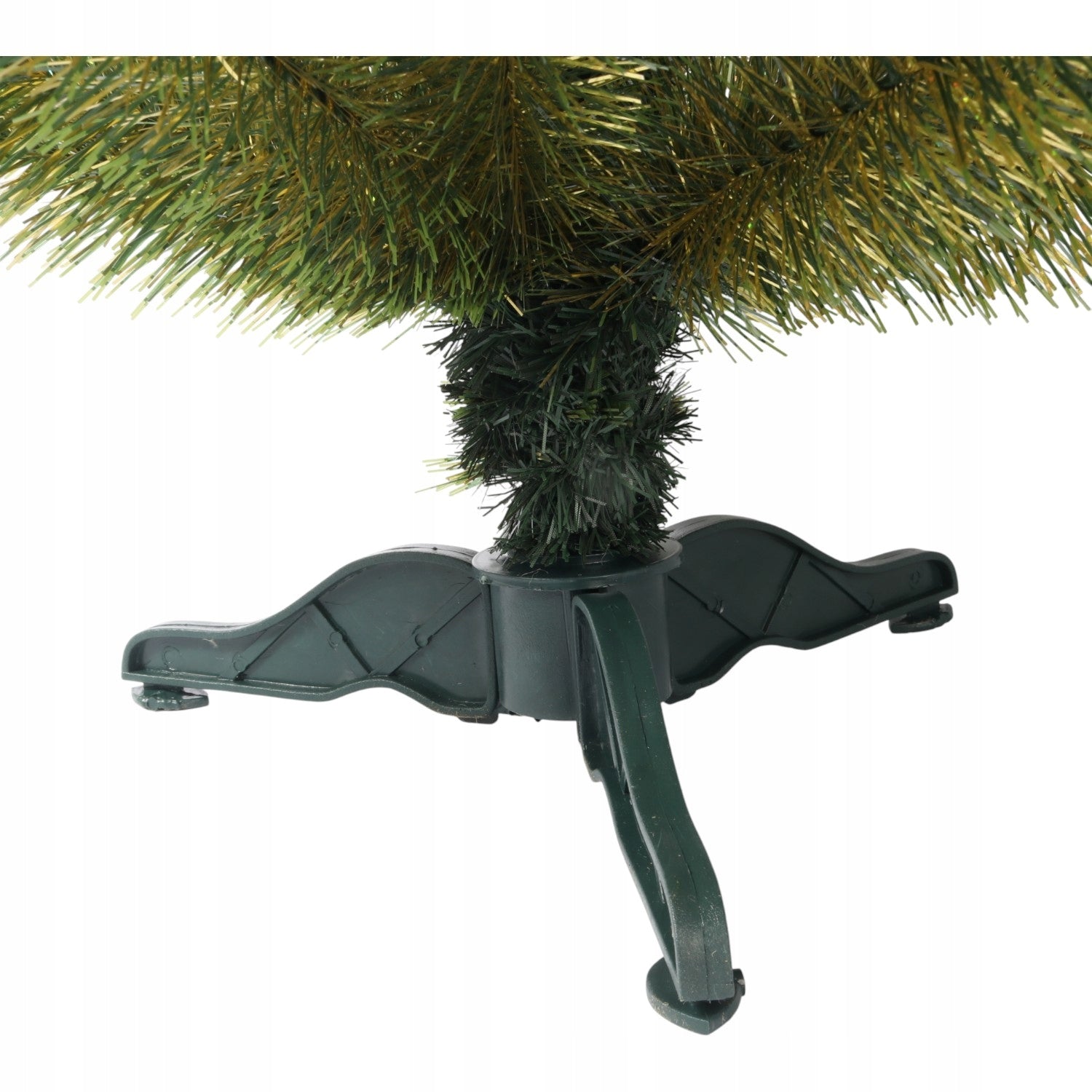 Dirbtinė Eglutė Žaliai Auksinė GOLIAT 90 cm Lenkijos Gamyba Šventinė Eglutė