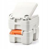 NEŠIOJAMAS TURIZMO KEMPERIO TUALETAS METEOR WC 20l, su užpildymo indikatoriumi