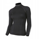 Termoaktyvus vilnos megztinis moterims Brubeck Extreme Wool XL storas drabužis