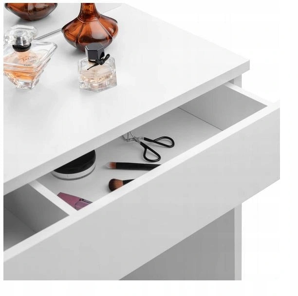 Makiažo/kosmetinis tualetinis staliukas su LED veidrodžiu, naujas modelis