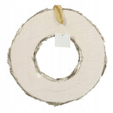 Dekoratyvinis Kalėdinis Auksinis Vainikas 30cm - Elegantiška Šventinė Puošmena