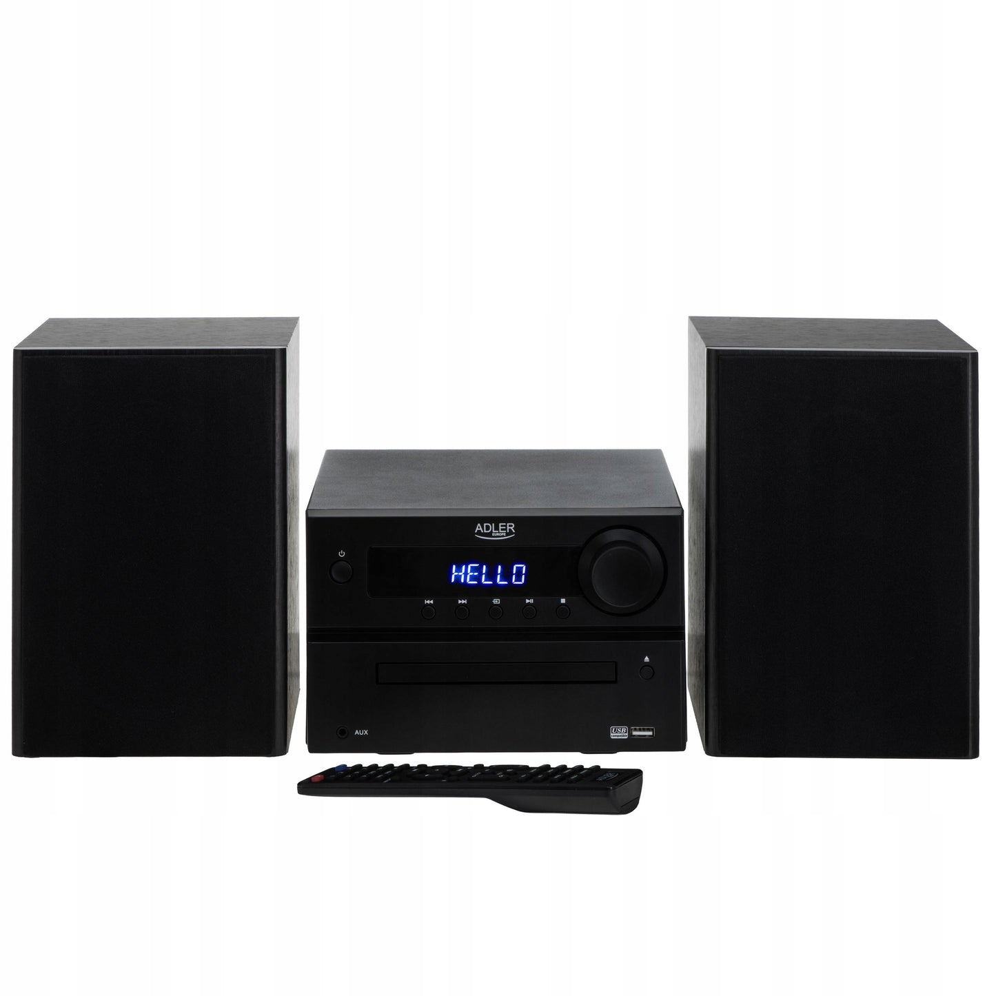 HI-FI Stereo sistema su Bluetooth CD MP3 USB FM radijas "Adler" AD 1917
