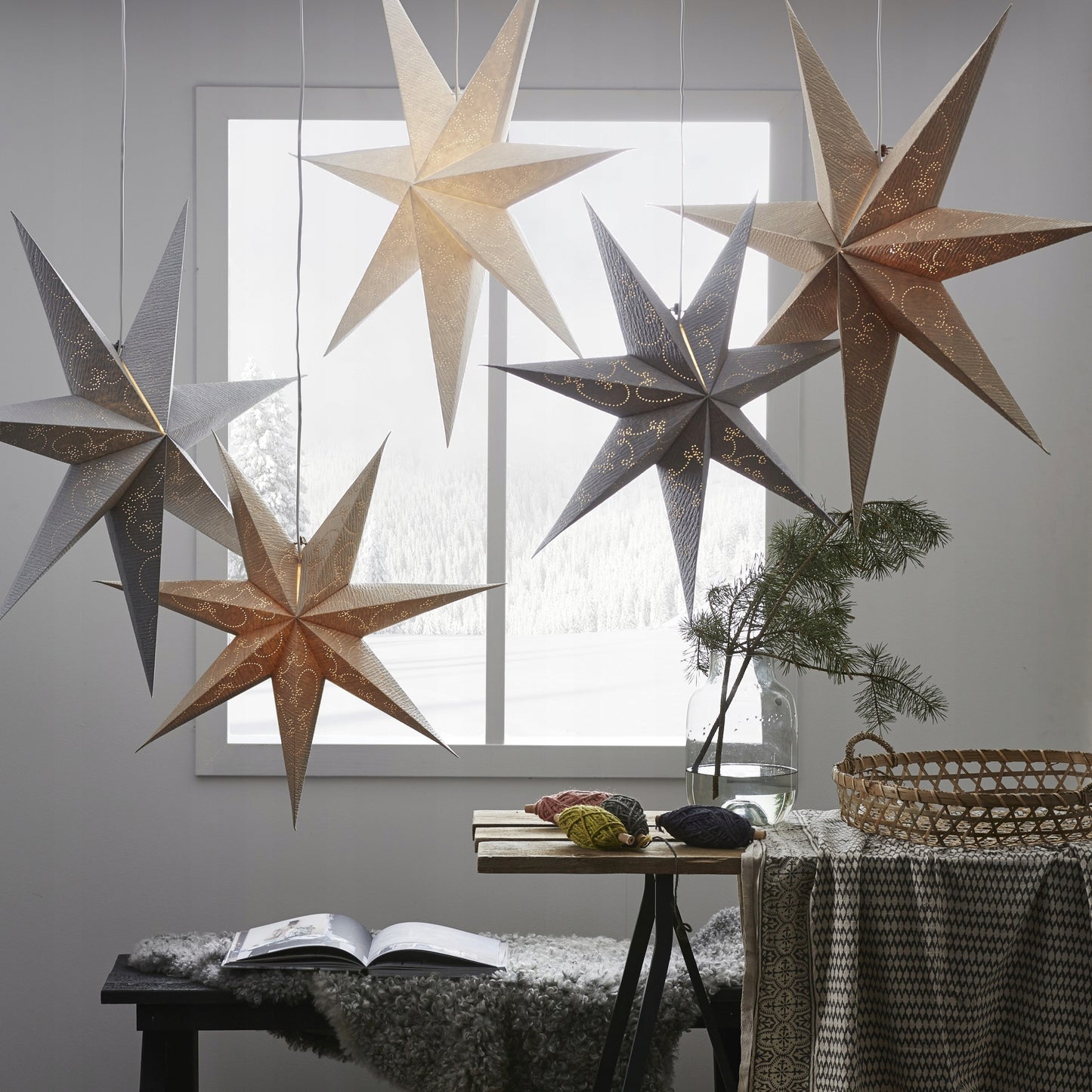 PAKUBAMA ŽVAIGŽDĖ DECORUS 63 cm – IDEALI DEKORACIJA NAMAMS