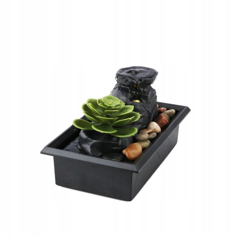Vandeninis dekoratyvinis fontanas ZEN USB BATERIJOS STALO <br/>