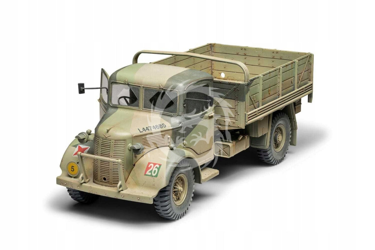 II pasaulinio karo Britų armijos 30-cwt 4x2 GS sunkvežimis Airfix A1380 1/35 mastelis