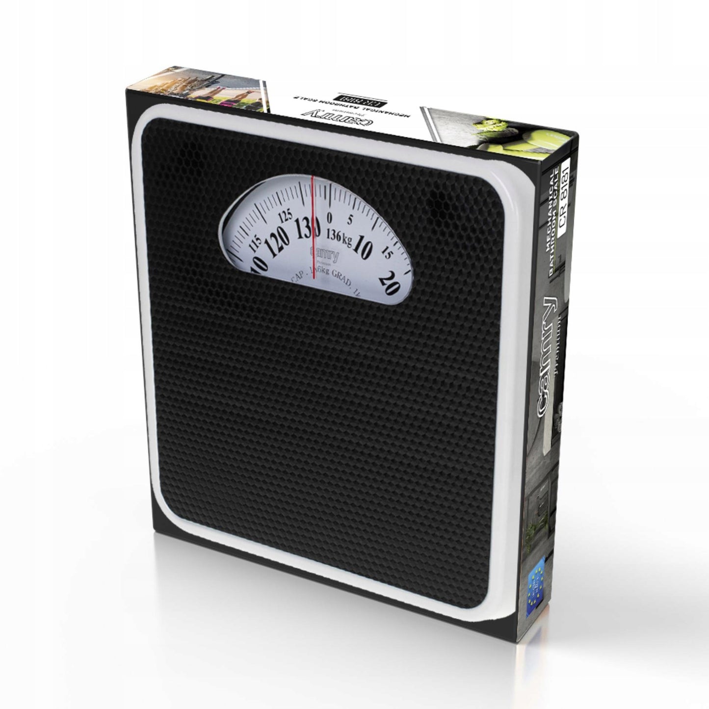 Mechaninės metalinės neslystančios vonios svarstyklės 136kg