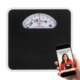 Mechaninės metalinės neslystančios vonios svarstyklės 136kg