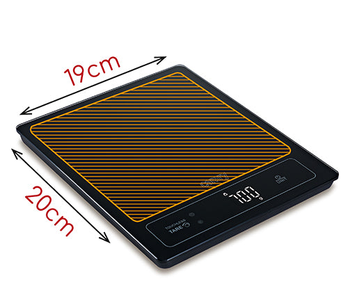 Elektroninės virtuvinės svarstyklės 15kg LED bekontaktis taravimas