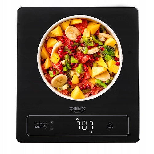 Elektroninės virtuvinės svarstyklės 15kg LED bekontaktis taravimas