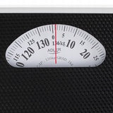 Juodos mechaninės analoginės vonios svarstyklės 136 kg