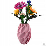 VAIZDINGAS VAZONAS ROŽINIS, skirtas LEGO ICONS BOTANICAL