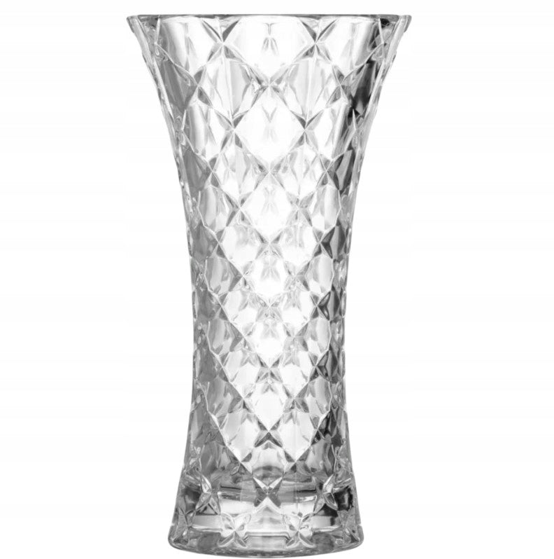 Dekoratyvinė stiklinė vaza gėlėms LUXITO Sunfire 24cm