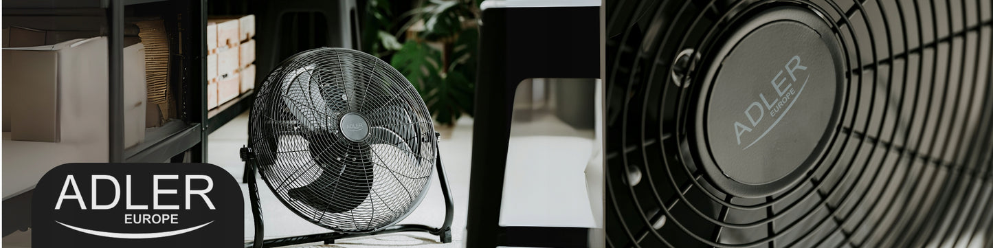 Pastatomas ventiliatorius Namams ir sodui Galingas 200W 45 Cm 3 Greičių