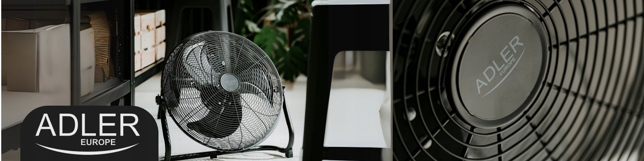 Pastatomas ventiliatorius Namams ir sodui Galingas 200W 45 Cm 3 Greičių