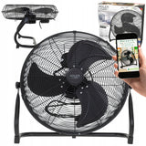 Pastatomas ventiliatorius Namams ir sodui Galingas 200W 45 Cm 3 Greičių