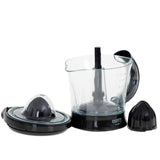 Elektrinė citrusinių vaisių sulčiaspaudė virtuvei, 60W, dvikryptė, 2 kūgiai, 1L talpa