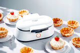 Vaflių dubenėlių kepimo aparatas 1400W – saldžios ir sūrios tartaletės, desertai