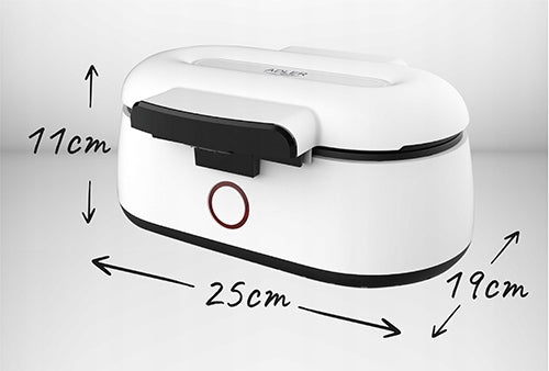 Vaflių dubenėlių kepimo aparatas 1400W – saldžios ir sūrios tartaletės, desertai