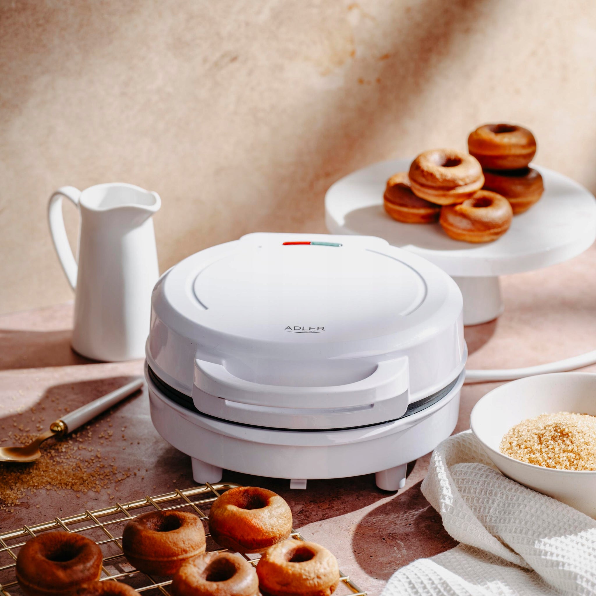 Spurgų kepimo aparatas, 5cm, 1500W, nepridegančia danga