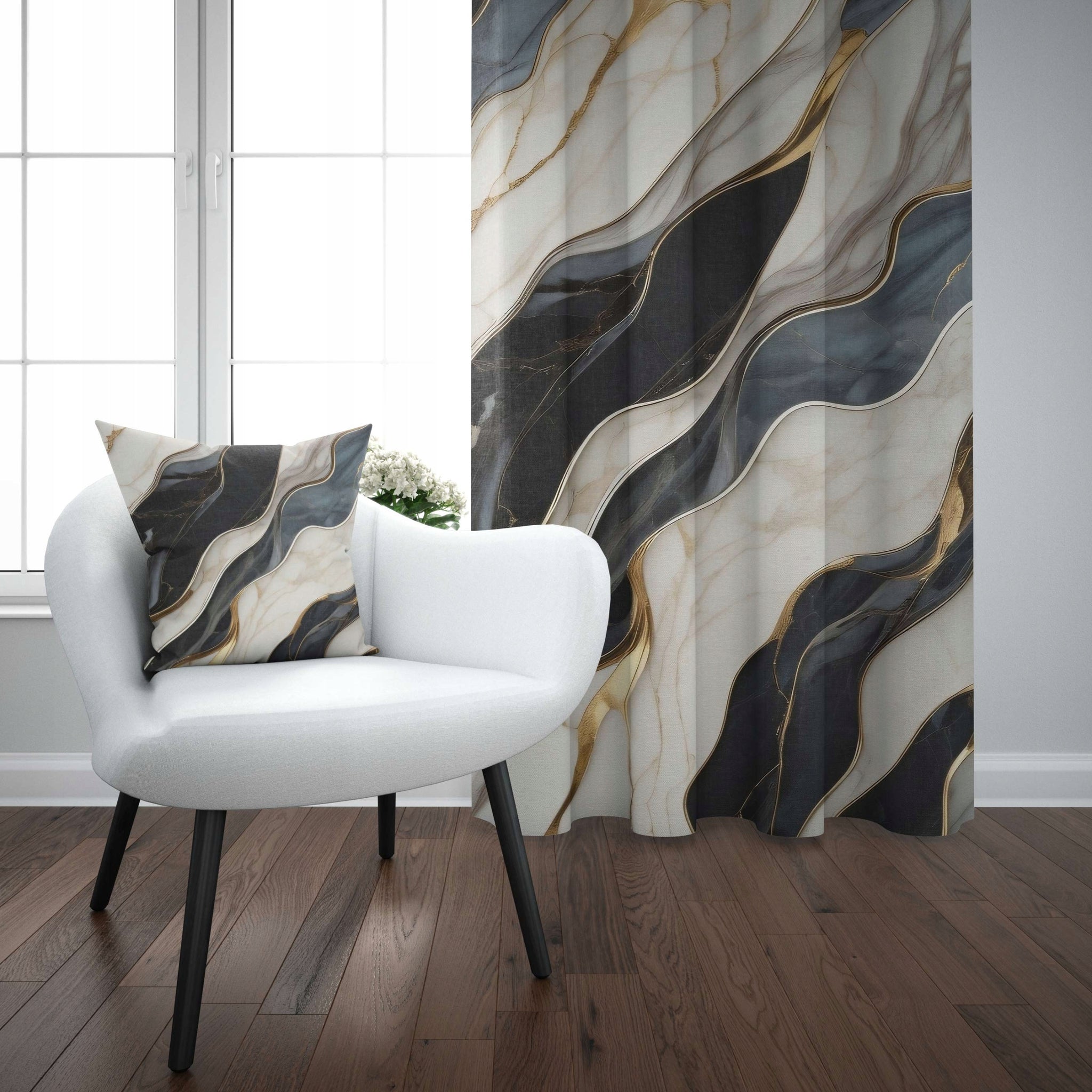 PARUOSTA UŽuolaida ant užsegimų 140x 230 Užuolaidos ant juostelės 230cm Soovi Home