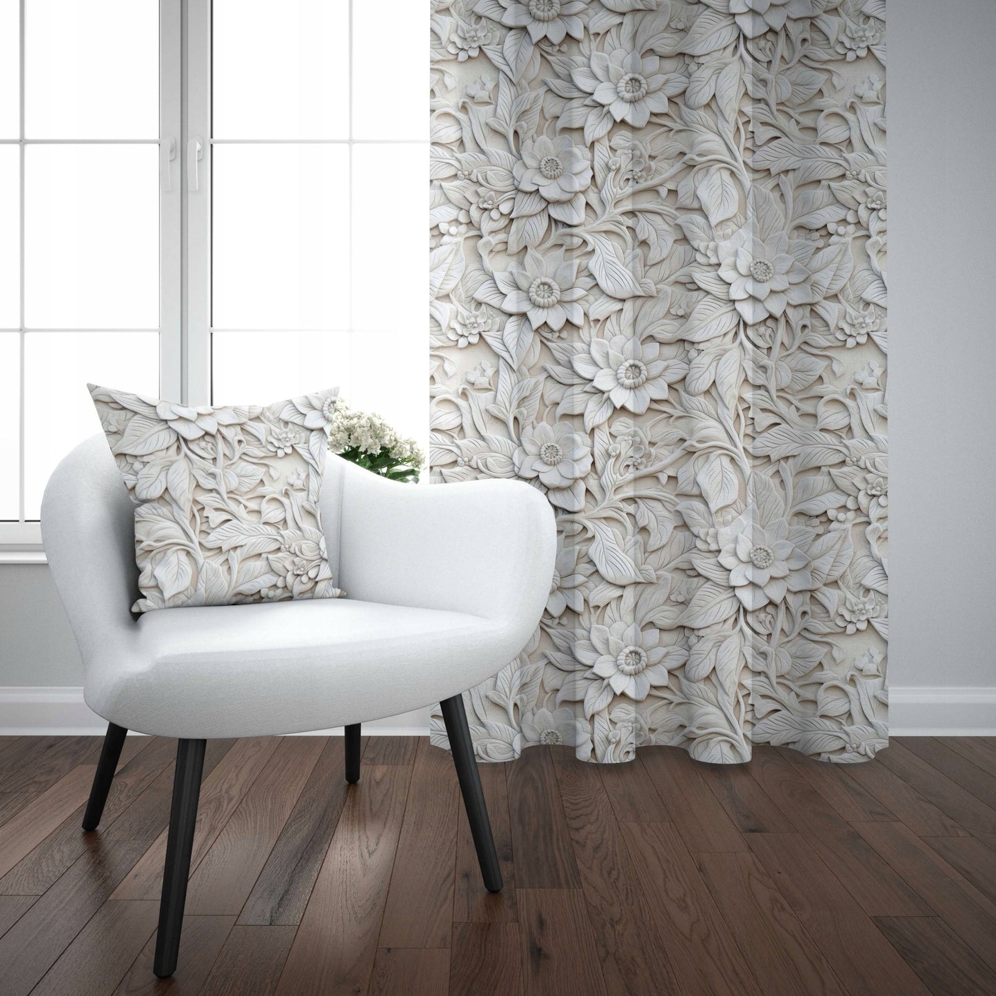 UŽuolaida ant kabliukų 140x230 Užuolaidos ant 230 cm juostos Soovi Home