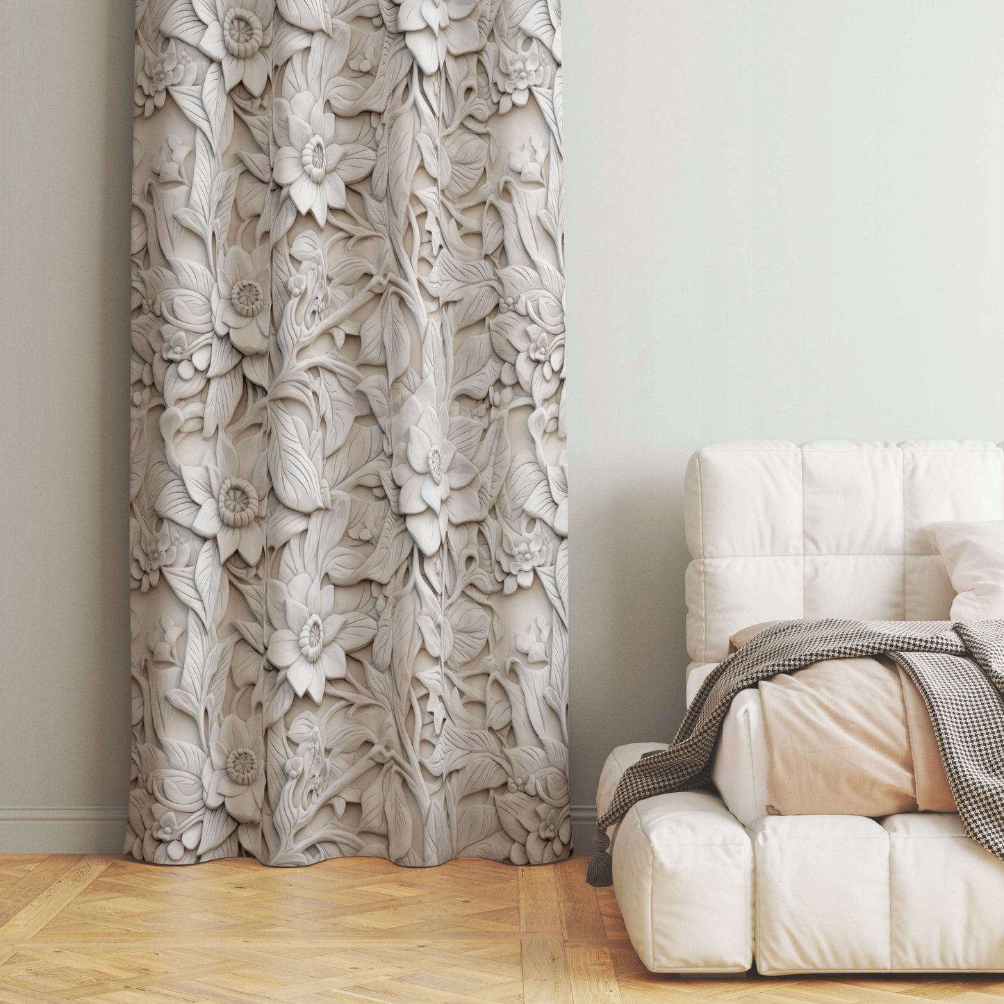 UŽuolaida ant kabliukų 140x230 Užuolaidos ant 230 cm juostos Soovi Home