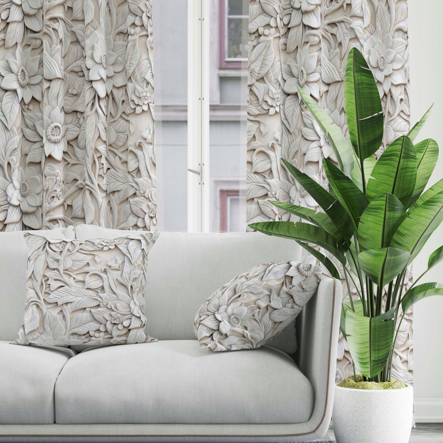 UŽuolaida ant kabliukų 140x230 Užuolaidos ant 230 cm juostos Soovi Home