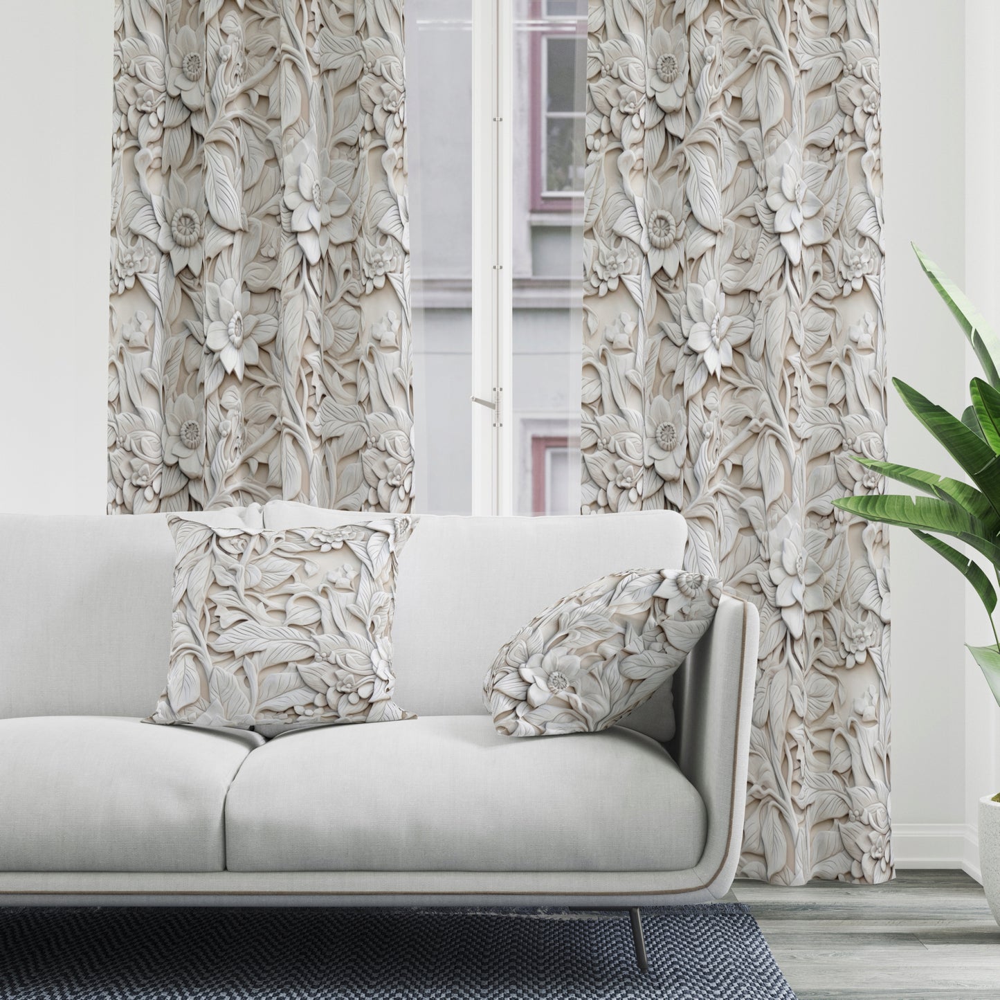 UŽuolaida ant kabliukų 140x230 Užuolaidos ant 230 cm juostos Soovi Home