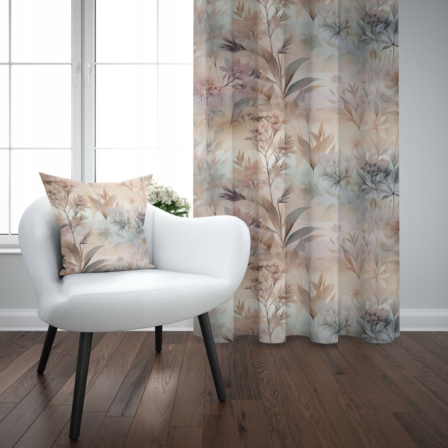 PARUOSTA UŽuolaida ant kabliukų 140x230cm Užuolaidos ant juostelės 230cm Soovi Home