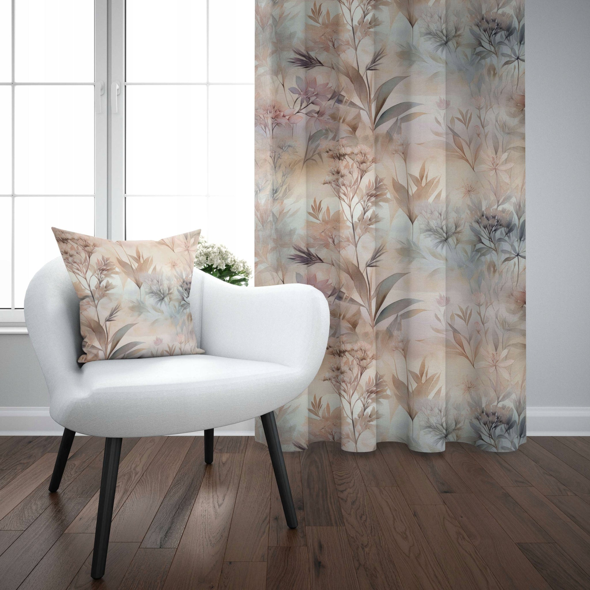 PARUOSTA UŽuolaida ant kabliukų 140x230cm Užuolaidos ant juostelės 230cm Soovi Home