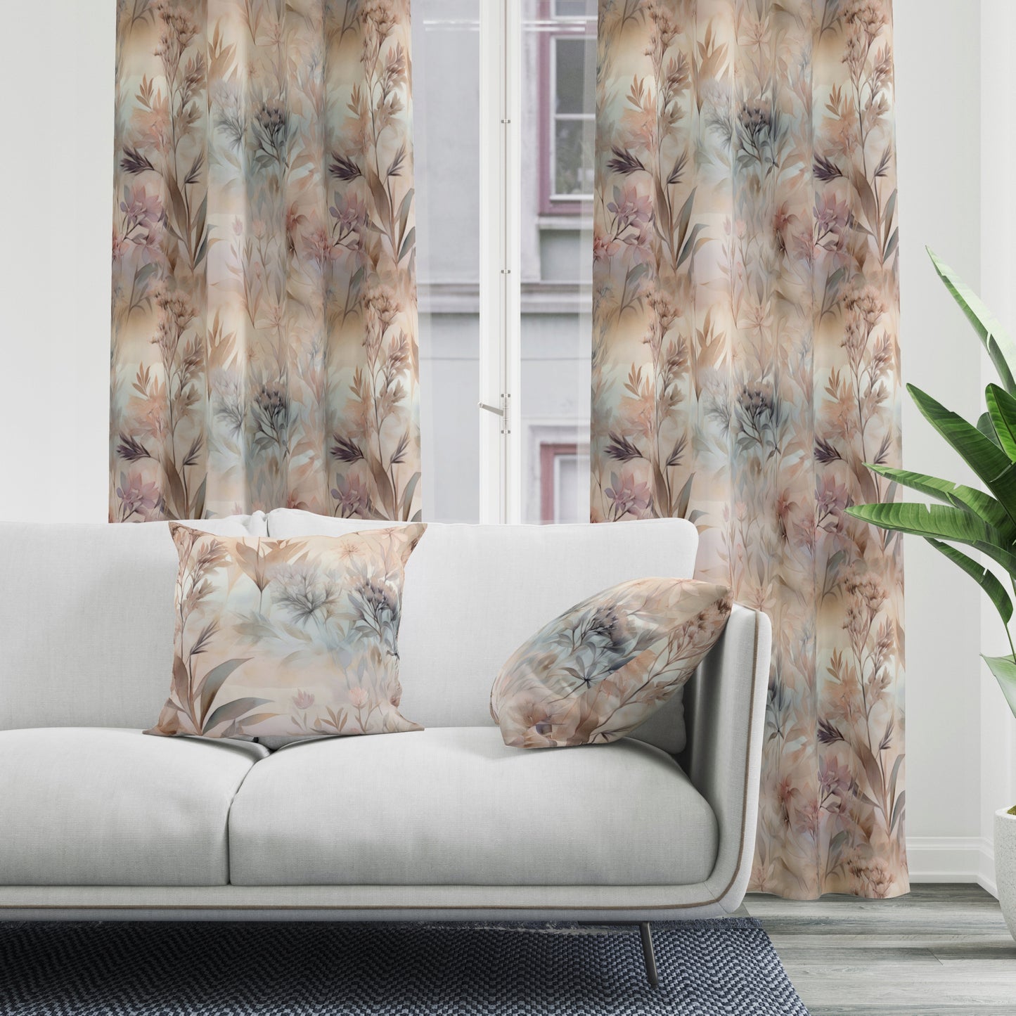 PARUOSTA UŽuolaida ant kabliukų 140x230cm Užuolaidos ant juostelės 230cm Soovi Home