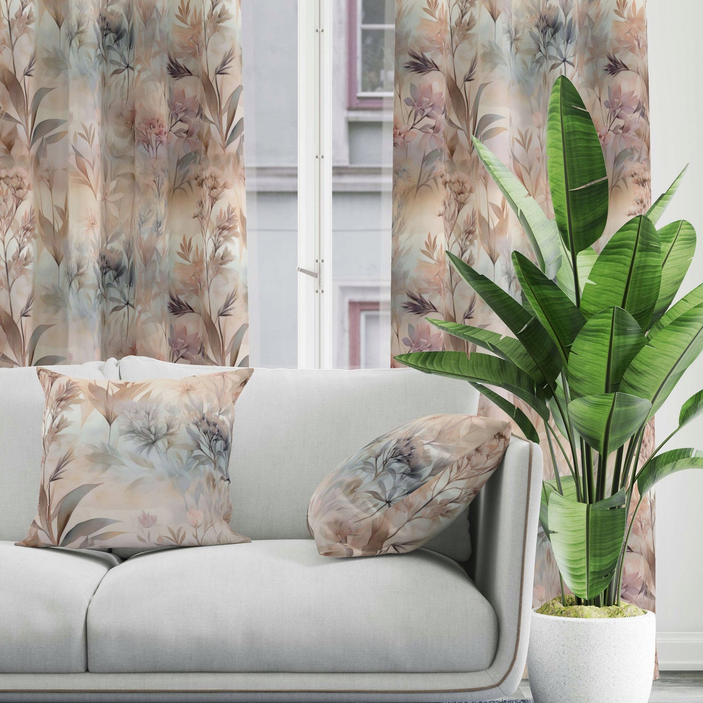 PARUOSTA UŽuolaida ant kabliukų 140x230cm Užuolaidos ant juostelės 230cm Soovi Home