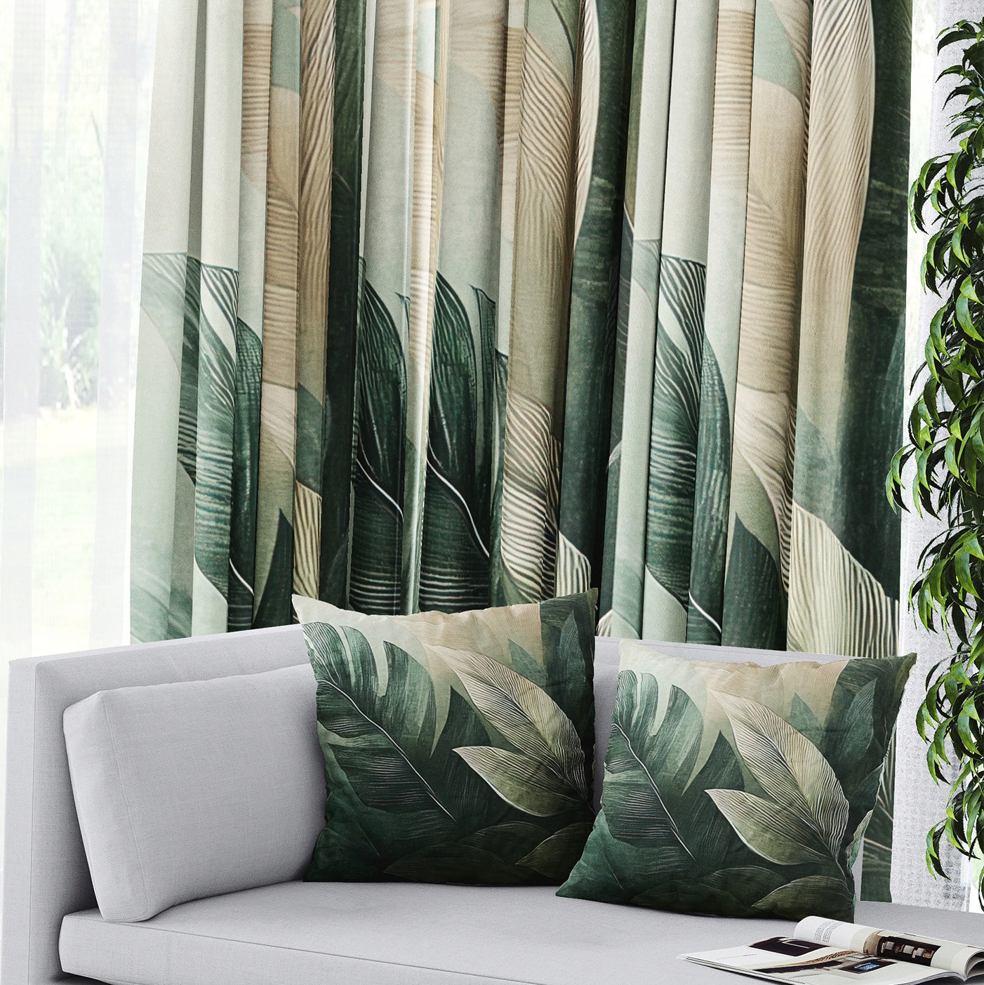 PARUOSTA UŽuolaida ant kabliukų 140x240 Užuolaidos ant juostelės 240cm Soovi Home