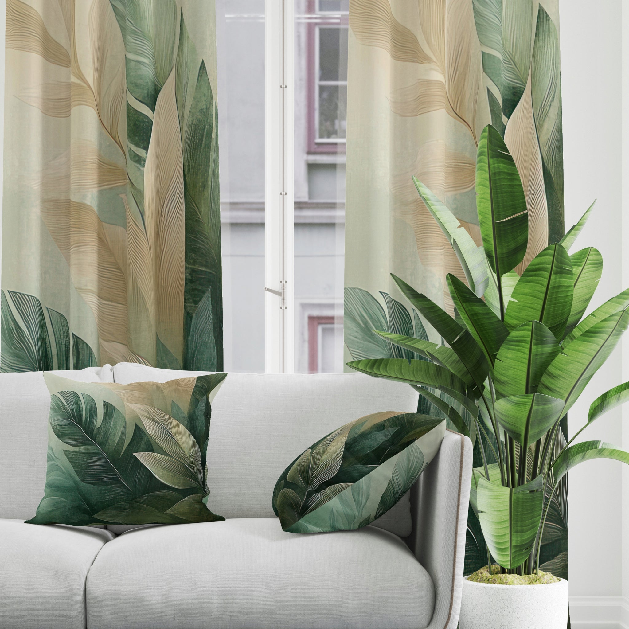 PARUOSTA UŽuolaida ant kabliukų 140x240 Užuolaidos ant juostelės 240cm Soovi Home